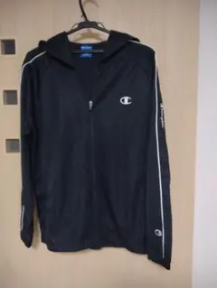 Champion ブラック ジャージ上下 M