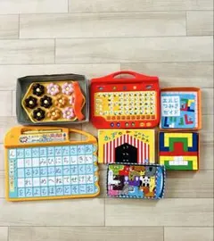 こどもちゃれんじ 知育玩具 まとめ売り セット ひらがな・かず・積み木のサムネイル