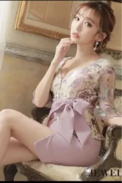 Jewelsキャバドレス 長袖 ドレス