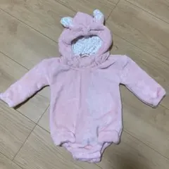 ★即日発送★うさぎロンパース　80cm ハロウィン　着ぐるみ　長袖　コスプレ
