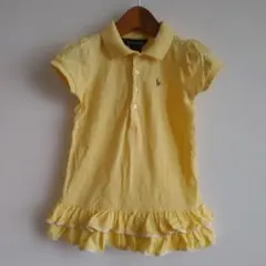 Ralph Lauren イエローポロシャツ 90cm