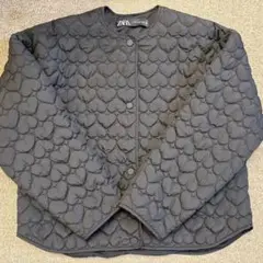 ZARA ハートキルティングジャケット XS