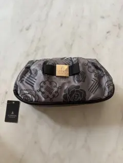 LANVIN COLLECTION ポーチ グレー ローズ柄のサムネイル