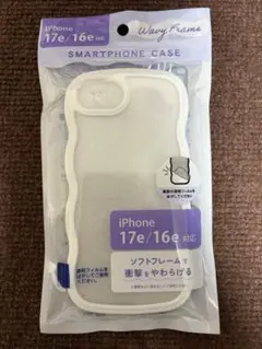 iPhone 17e/16e 対応 Wavy Frame ケース