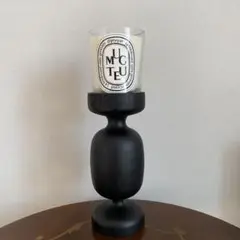diptyque ブラックキャンドルホルダー