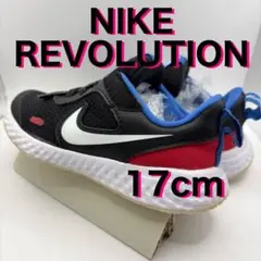 17cm NIKE REVOLUTION ブラック クリーニング済みのサムネイル