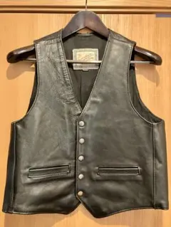 古着 60s AERO LEATHER エアロレザー レザー ベスト アメカジ 古着 60s AERO LEATHER エアロレザー レザー ベスト アメカジ