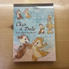 ［TDR］チップとデール メモ帳