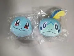 ポケモン　ゼニガメ　メッソン　フェイス型ポーチ