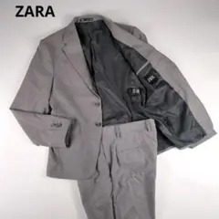 ZARA　ザラ　セットアップ　ビジネススーツ　グレー　近年モデル　美品