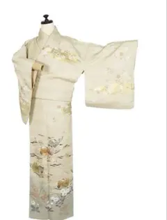 お花畑「千地泰弘」ローズピンク訪問着・美品・正絹・トールサイズ　N‐8 2025年最新】訪問着 トールサイズの人気アイテム - メルカリ