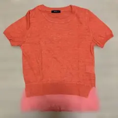 コムサイズム　麻Tシャツ　M