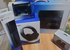 PlayStation 4 本体 + コントローラー + ヘッドセット+スタンド