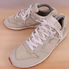 New Balance 996 ベージュスニーカー US8/26.0cm a70