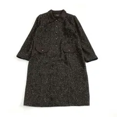 leilian 13+ 洗える ワンピース 大きいサイズ ヘリンボーン leilian 13+ 洗える ワンピース 大きいサイズ ヘリンボーン leilian 13