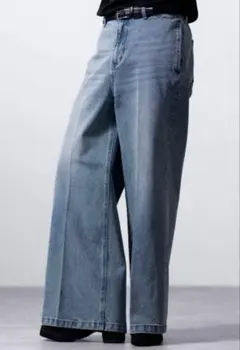 「CLEL」ヴィンテージデザイン フレアデニムパンツ