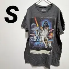 スターウォーズ ダースベイダー 映画 アニメ キャラクター Tシャツ グレー S