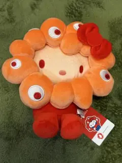 ハローキティ 推しカラー ミャクミャク M ぬいぐるみ EXPO2025