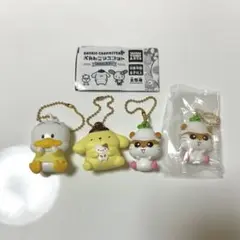 サンリオキャラクターズ ぺたんこマスコット プリン ペックル コロコロクリリン