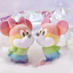 ディズニー イマジネーションミックス レインボー ミニー ミッキー 2体セット