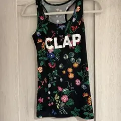 CLAP タンク トップ 花柄 フィットネス【ダンスウェア】のサムネイル