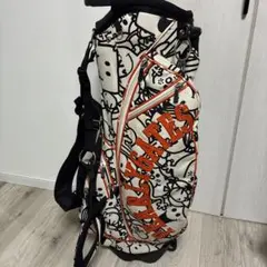 【廃盤】パーリーゲイツ キャディバッグ カーキ ヴィンテージ PEARLY GATES パーリーゲイツ キャディバッグ グリーン/ホワイト