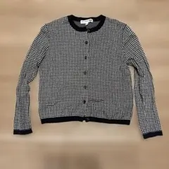 UNIQLO イネス　千鳥柄 カーデ