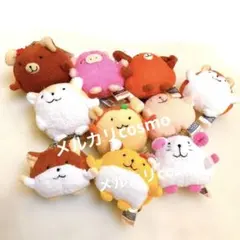 シナダ　SHINADA　子犬　グリーン　ぬいぐるみ　ボールキーチェーン　当時品 シナダ SHINADA 子犬 グリーン ぬいぐるみ ボールキーチェーン 当時品