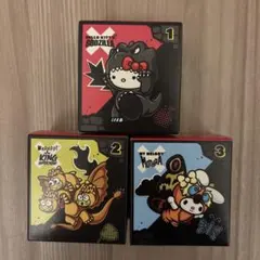 Hello Kitty and Friends x Godzilla 3種セット - メルカリ