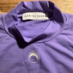 MARINE SERRE 紫 ハイネック トップス