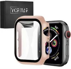 YOFITAR Apple Watch保護ケース ガラスフィルム一体型 44mm
