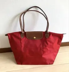 赤 トートバッグ