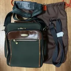 美品　サムソナイト　Samsonite ショルダーバッグ カーキ カバン
