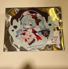 初音ミク チロルミク アクリルコースター