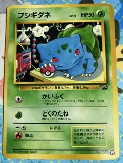 ポケモンカード フシギダネ 旧裏◇ 拡張シート第1弾(青版) - メルカリ