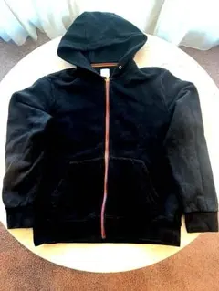 PaulSmith ポールスミス　ジップパーカー マルチカラー　ブラックＬサイズ