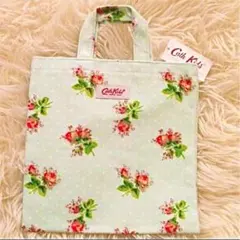 ★キャスキッドソン キッズ ミニバッグ ローズ★子供 花柄 トートバッグ