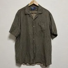 ラルフローレン BONNARD 総柄 半袖 開襟シャツ L カゴのサムネイル