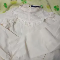 an another angelus レース装飾 長袖ブラウスのサムネイル
