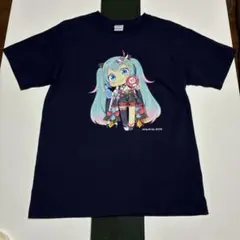 初音ミク Tシャツ M ネイビー