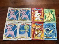 ポケモン　シール　8枚セット　丸美屋