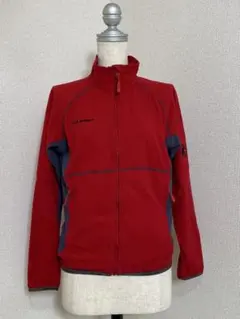 8490. MAMMUT フリース フルジップ ジャケット ワッペン