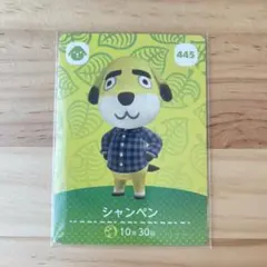 あつ森　アミーボカード　シャンペン