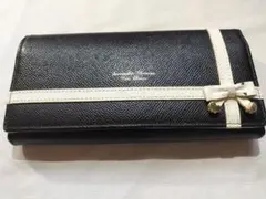 長財布　サマンサタバサ　プチチョイス　インサイドバイカラー　牛革かぶせ　中古品