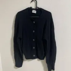 THE SHINZONE 黒 ケープリン　カーディガン