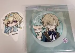崩壊スターレイル アベンチュリン 缶バッジ まねきねこ ピック 付き