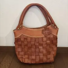 mottoモットークロバー本革バック