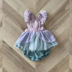 バースデイ Cottoli コトリ アリエルドレス 70cm ブルマスーツ