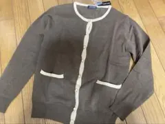 ブラウンカーディガン Mサイズ