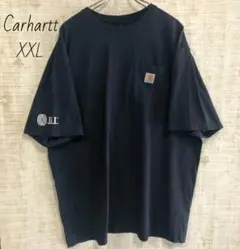 カーハート　Carhartt　企業刺繍ロゴ　ワンポイントロゴ　半袖　Tシャツ